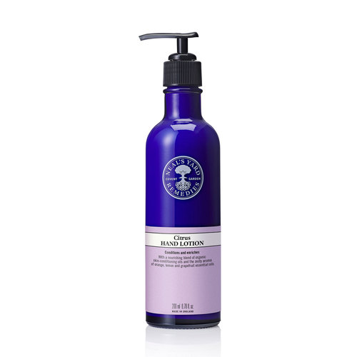 Citrus Hand Lotion 200ml 6/24 BBE, Neal's Yard Remedies