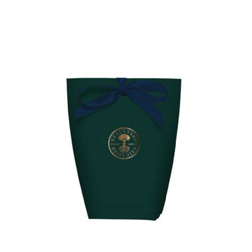 Small Green Pouch With Blue Ribbon, Neal's Yard Remedies